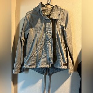 Green Hooded Jacket